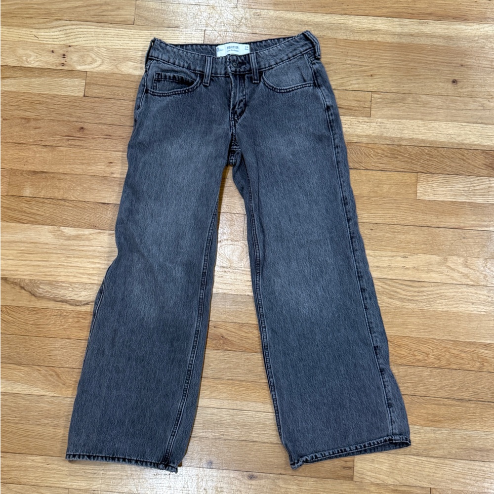 Hollister Dark washed Low-Rise baggy Jeans